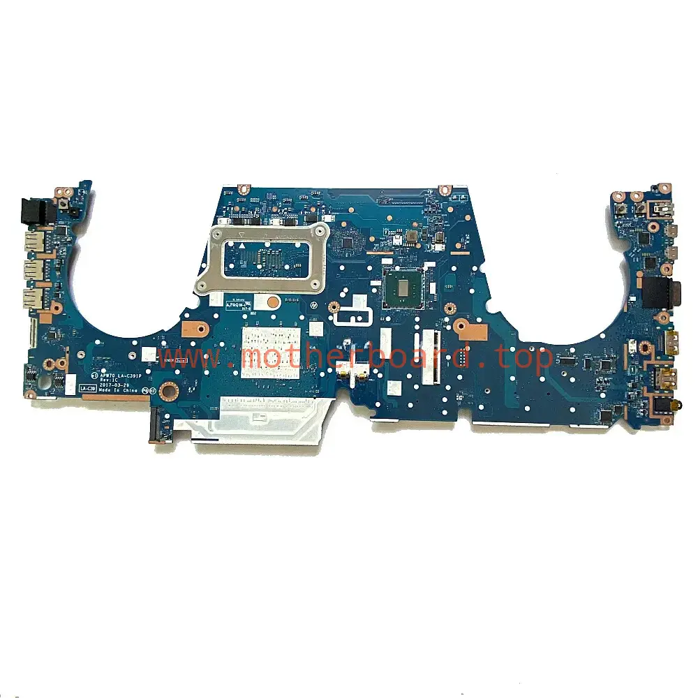 For HP Zbook 17 G3 Motherboard i7-6700HQ DDR4 LA-C391P 848302-601 2