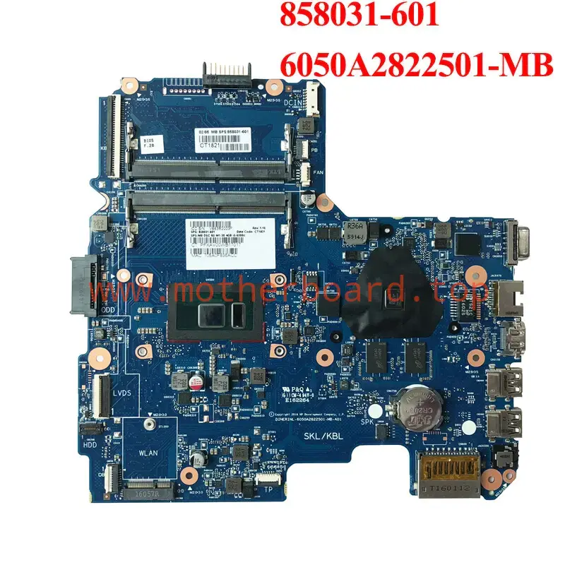 858031-601 6050A2822501-MB Mainboard FOR HP 240 G5 TPN-I119 Motherboard Test OK