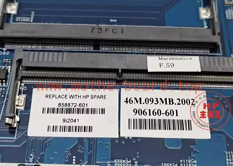 For HP 15-AQ M6-AQ X360 TPN-W119 Motherboard 858872-601 15257-2N SR2ZU I5 7200U 4