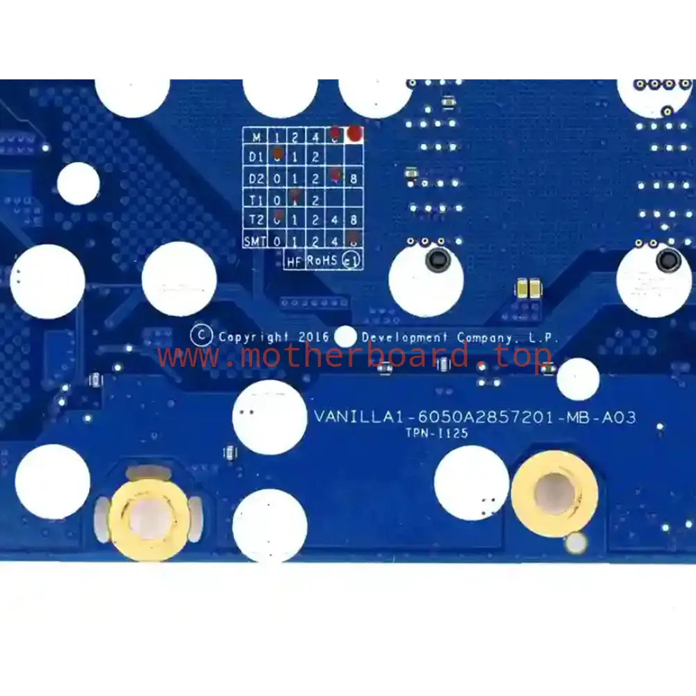 For HP Envy 15-AS i7-7500U Laptop Motherboard 6050A2857201 859288-601 859288-501 3