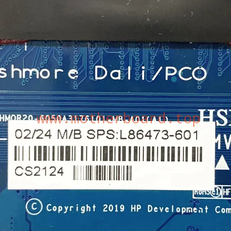 For HP 14Z-DK 14-DK 245/247 G8 14S-DK Laptop Motherboard L86473-601 Ryzen3 3250U 2