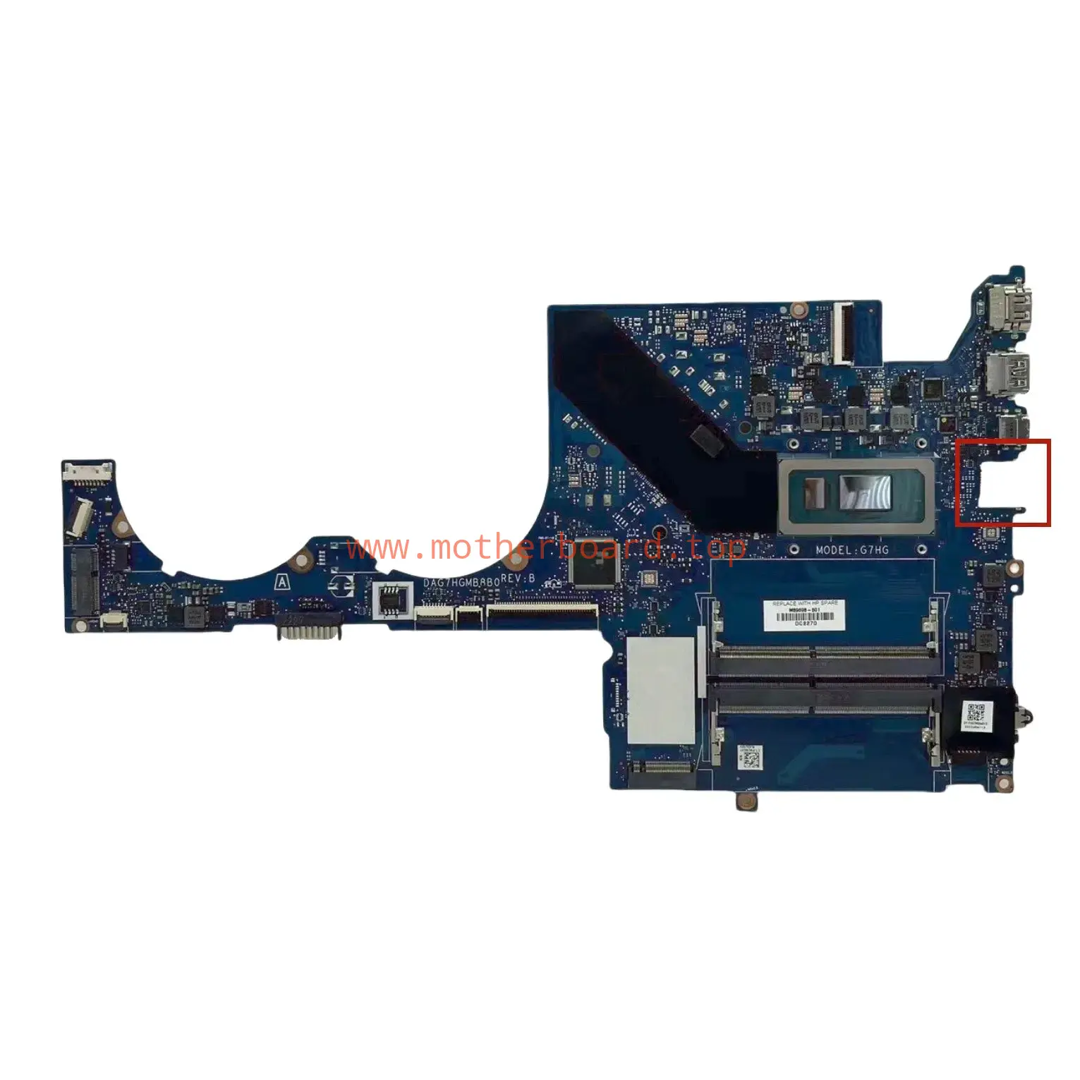 DAG7HGMB8B0 For HP Pavilion 15-EG Laptop Motherboard i5-1235U UMA M89698-601