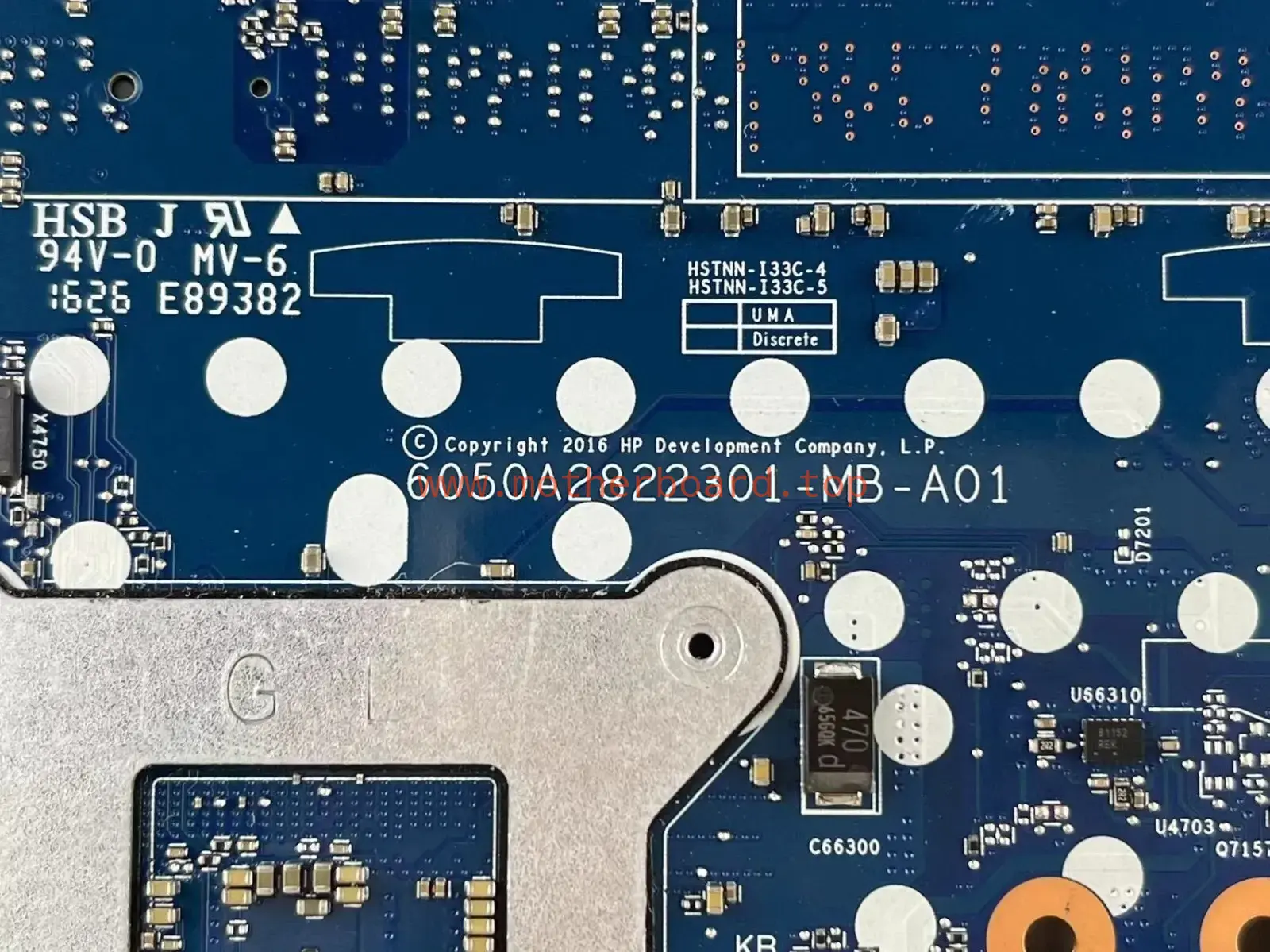 I7-6600U for the HP EliteBook 840 G3 850 G3 Motherboard 903743-601 6050A2822301 4