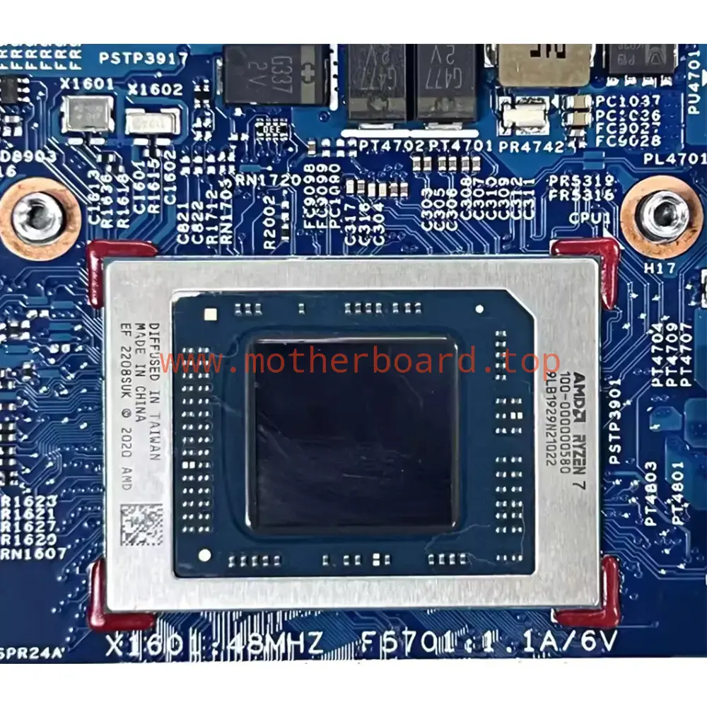 For HP 15-EU With R7-5825U CPU Laptop Motherboard 213132-1 M90490-601 4