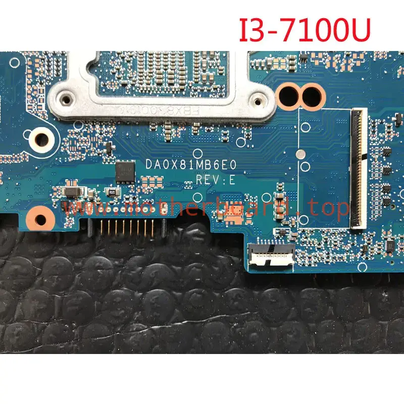 For HP 440 G4 DA0X81MB6E0 Motherboard 905792-601 I3-7100U/ 905794-601 I5-7200U 4