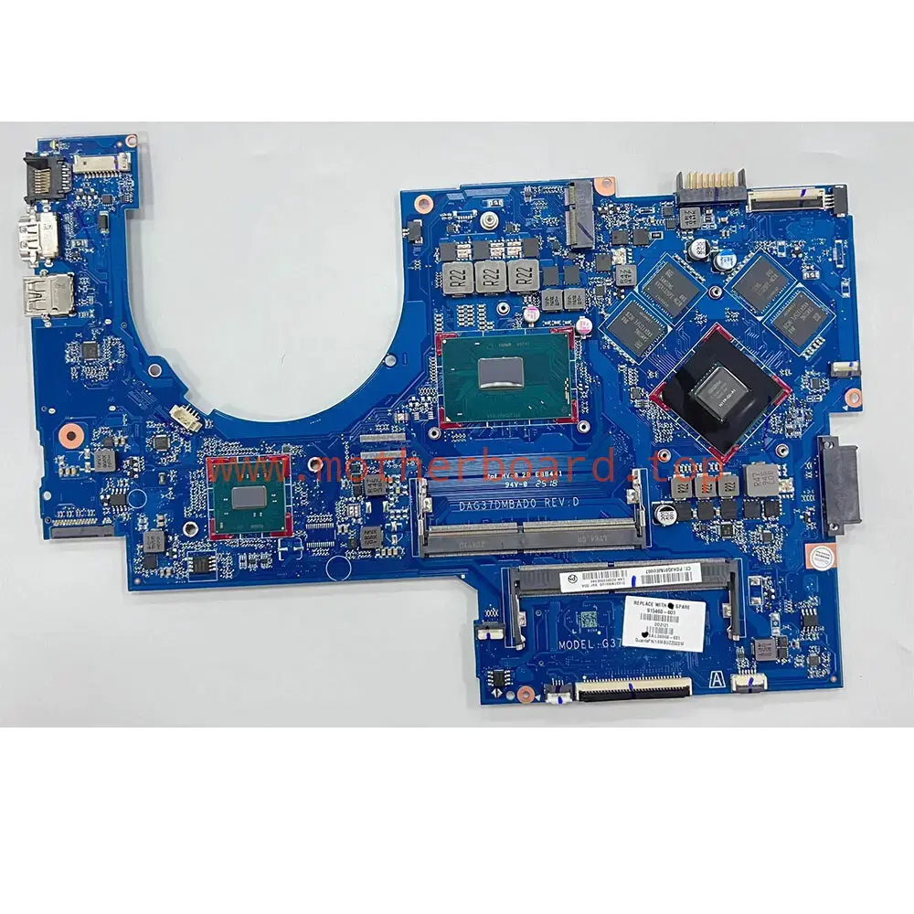 For HP Omen 17-W 17-AB i5-7300HQ GTX1050 2GB Motherboard DAG37DMBAD0 915468-601