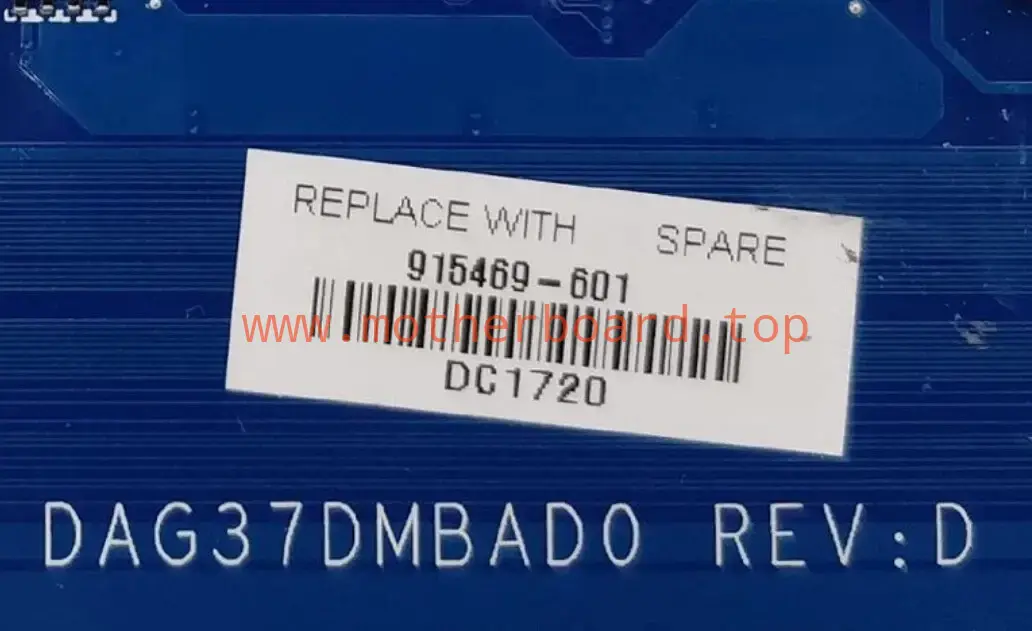 915469-601/001 For HP Pavilion 17-AB 17-W 17T-AB i5-7300HQ 1050 4GB Motherboard 2