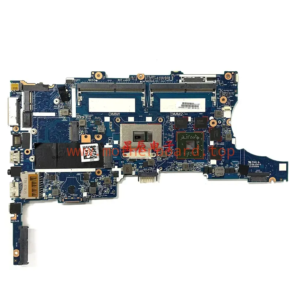 For HP EliteBook 850 840 G4 917506-601 With i7-7600U Laptop Motherboard