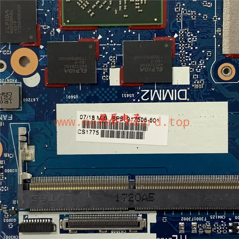 For HP EliteBook 850 840 G4 917506-601 With i7-7600U Laptop Motherboard 3