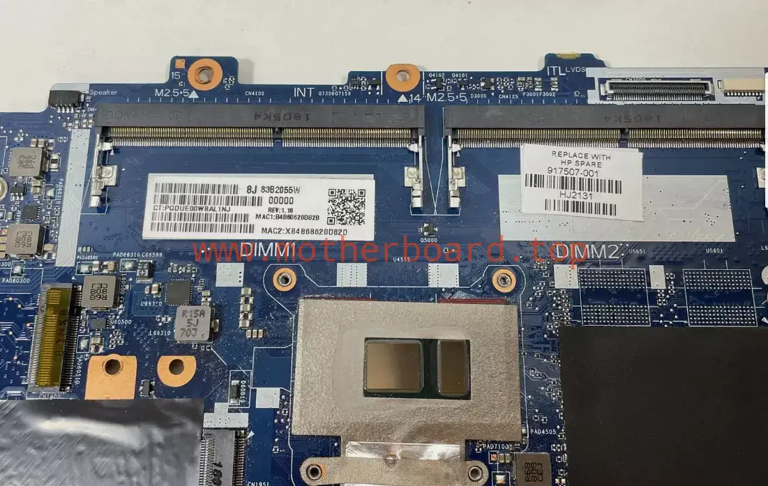 For HP EliteBook 840 850 G4 Intel i7-7600U UMA Motherboard 917507-601 917507-001 3