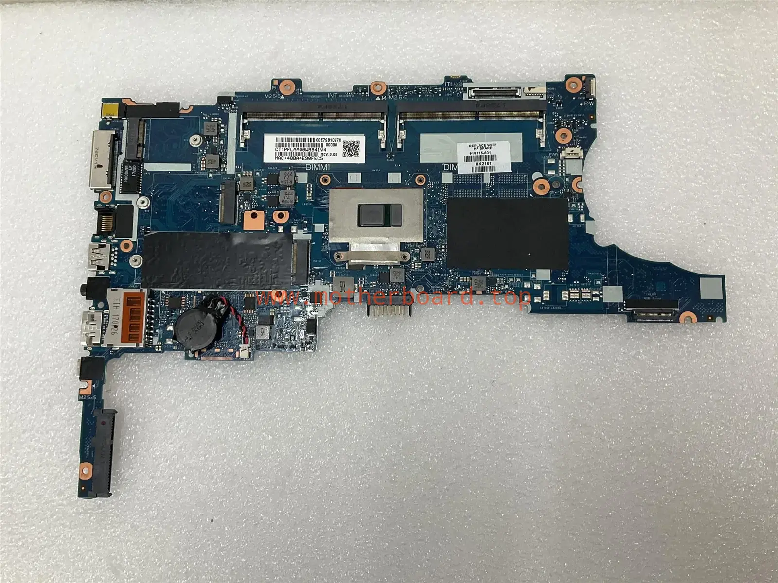 for HP EliteBook 840 850 G3 918315-601 Intel Core i7-6600U UMA Motherboard NEW