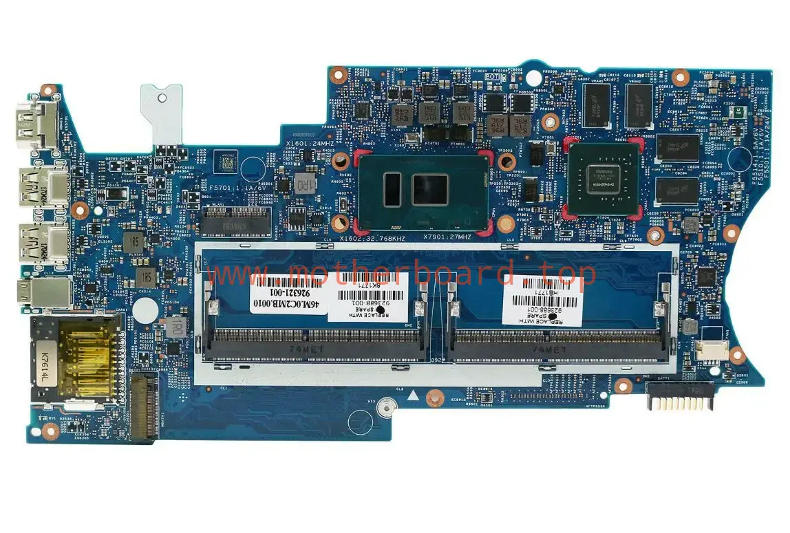 For HP Envy X360 14-BA Series 923688-001 W I7-7500U 940MX 2GB Laptop motherboard