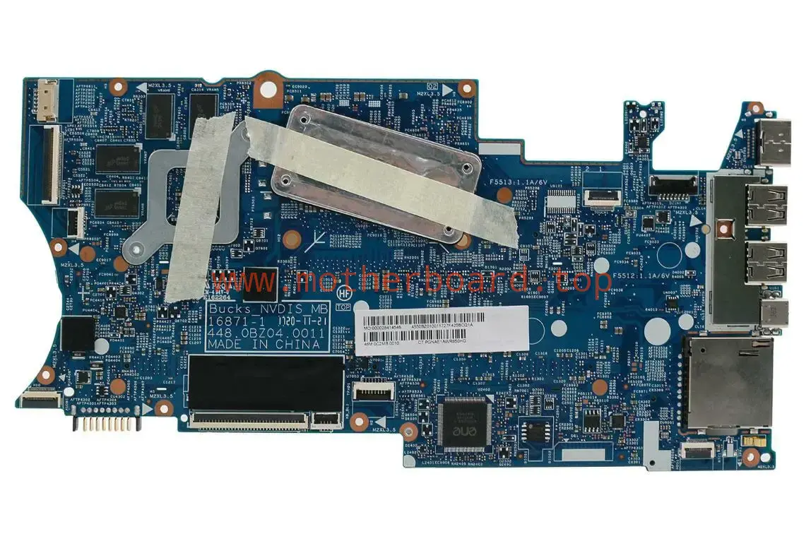 For HP Envy X360 14-BA Series 923688-001 W I7-7500U 940MX 2GB Laptop motherboard 4