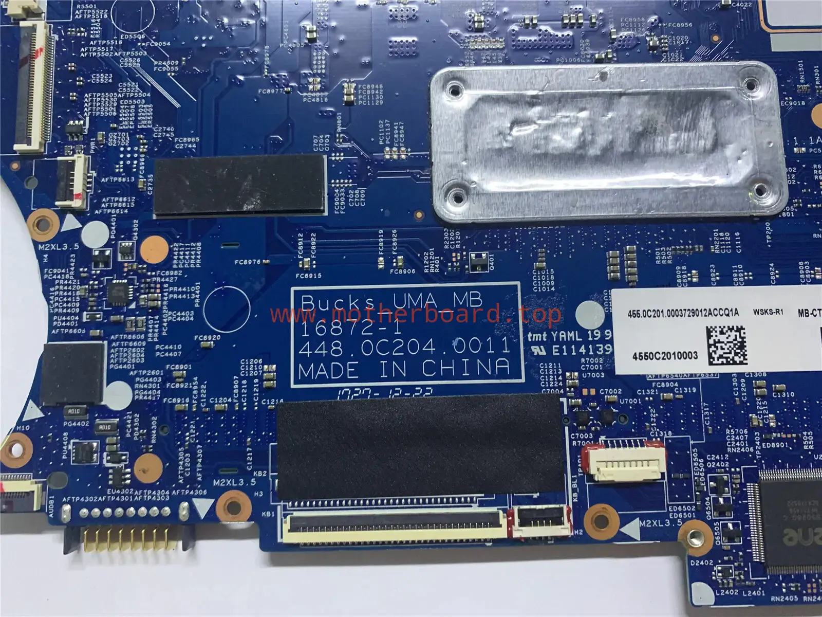 923689-601 For HP Laptop Pavilion x360 14-BA i3-7100 CPU Motherboard 3