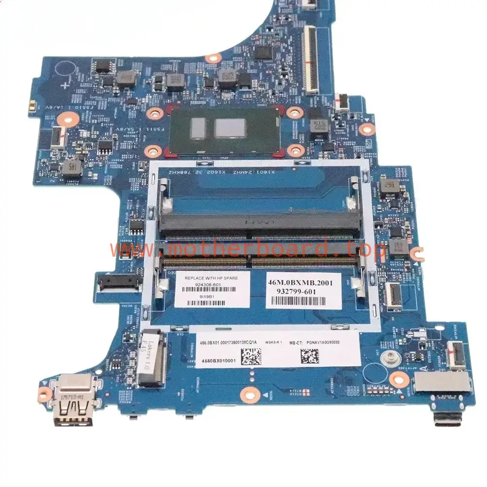 924309-601 For HP X360 15T-BP 15-BP 15M-BP laptop Motherboard I5-7200U 16882-1