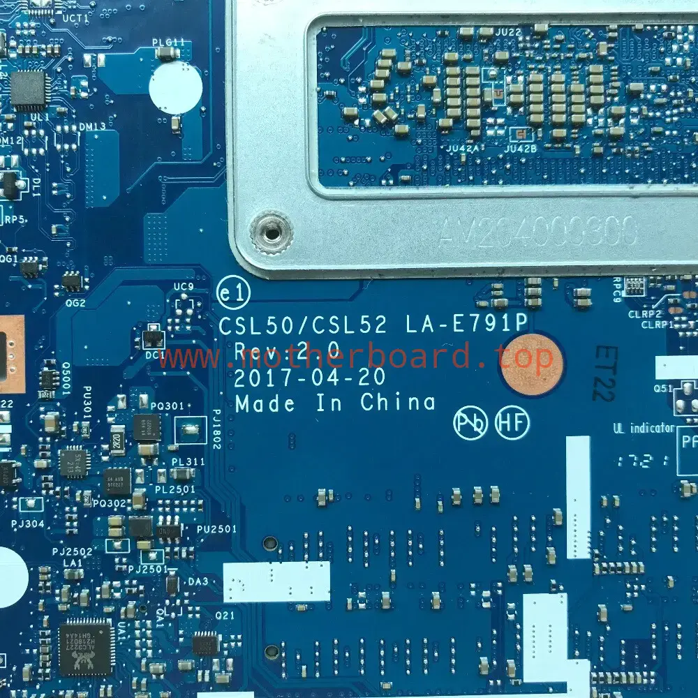 924750-601 For HP 250 G6 15-BS Series with i3-6006 CPU Laptop Motherboard 3