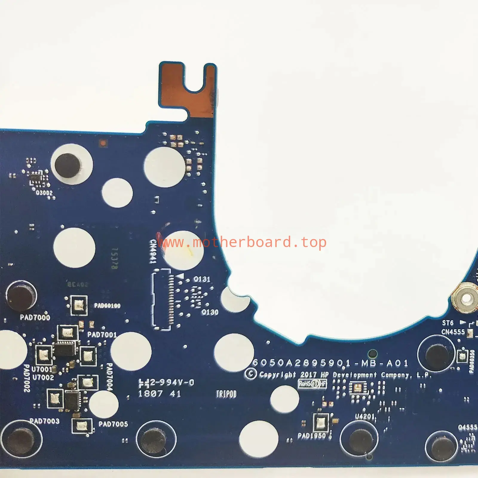6050A2895901 For HP EliteBook X360 1020 G2 Motherboard i5 i7 8G/16G 937428-601 4