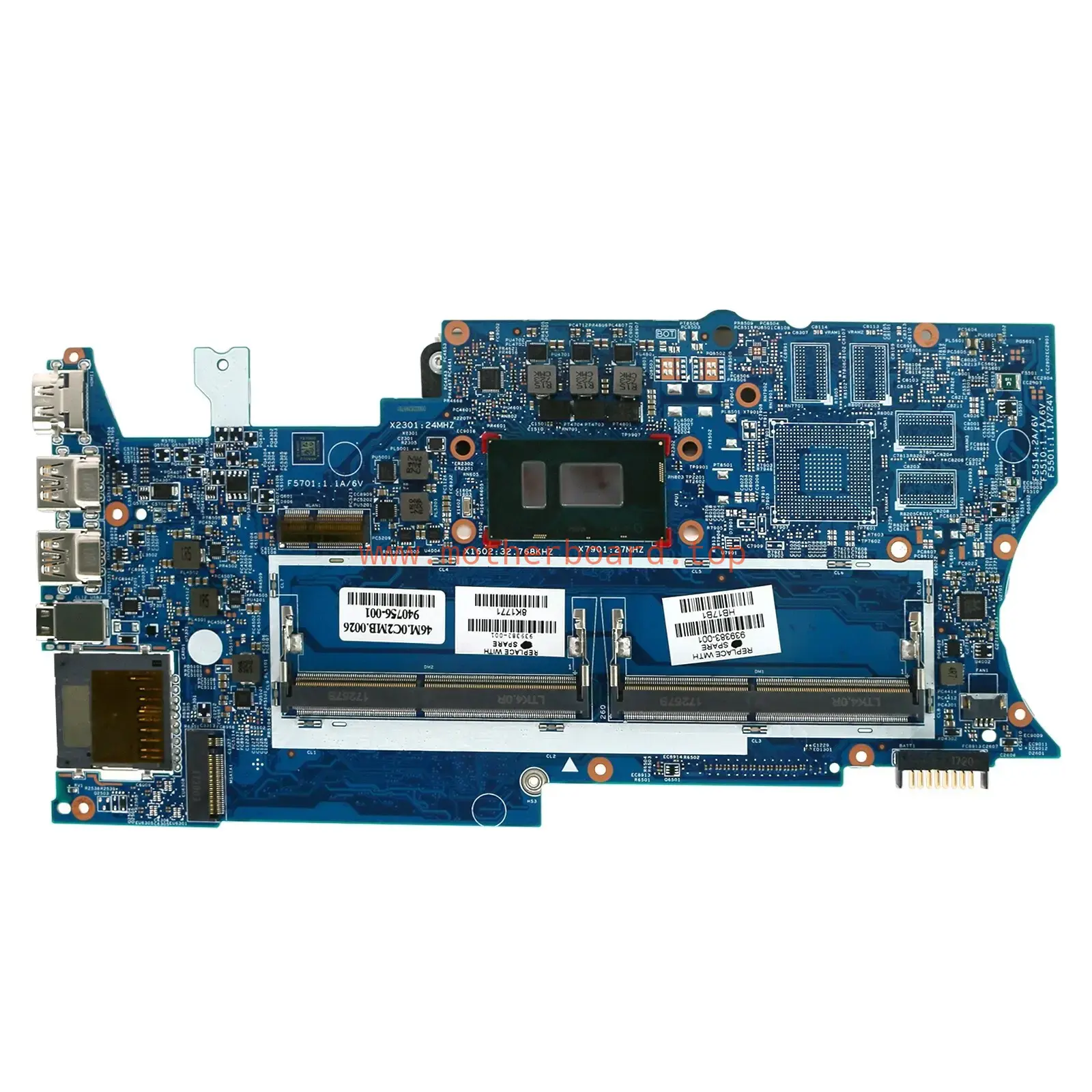 For HP X360 14-BA i5-8250U Motherboard 17817-1 940756-001 939383-001 #nm