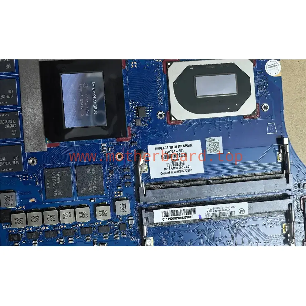 For HP Omen 15-EK i5-10300H RTX2070 8G Laptop Motherboard DA0G3EMBCD0 L98754-601 3