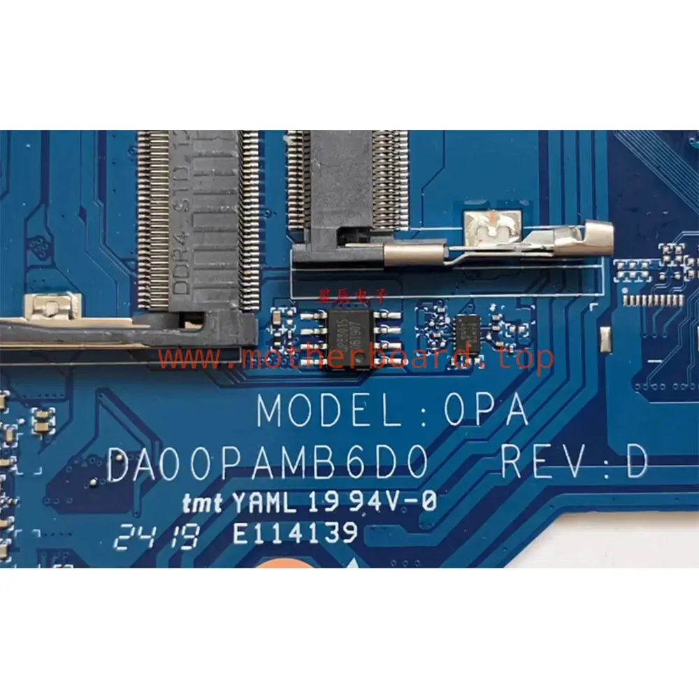 For HP 14-DQ i5-8265U Motherboard DA00PAMB6D0 L61953-601 Mainboard 3