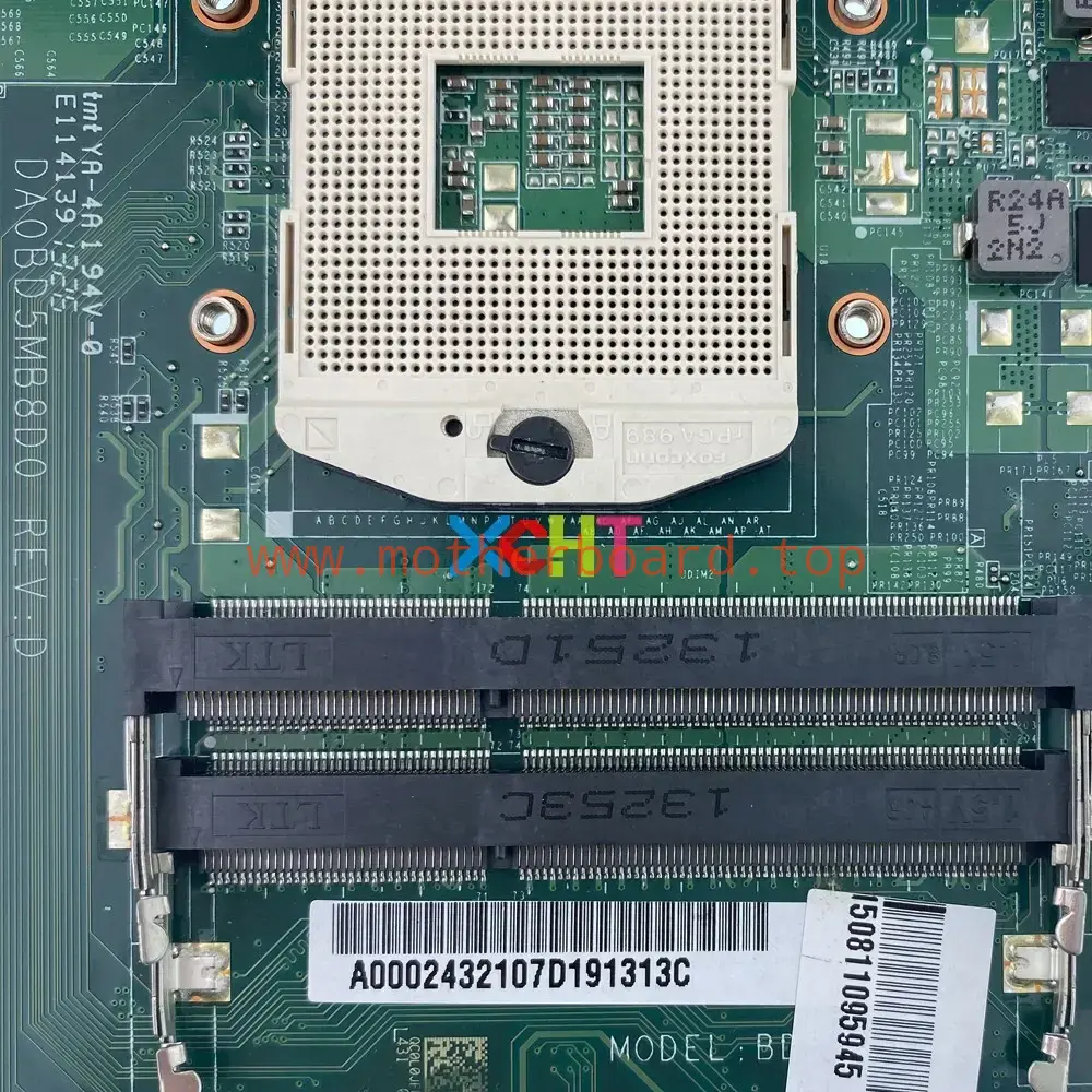 For Toshiba Satellite C70 C75 A000243210 DA0BD5MB8D0 Laptop Motherboard 2
