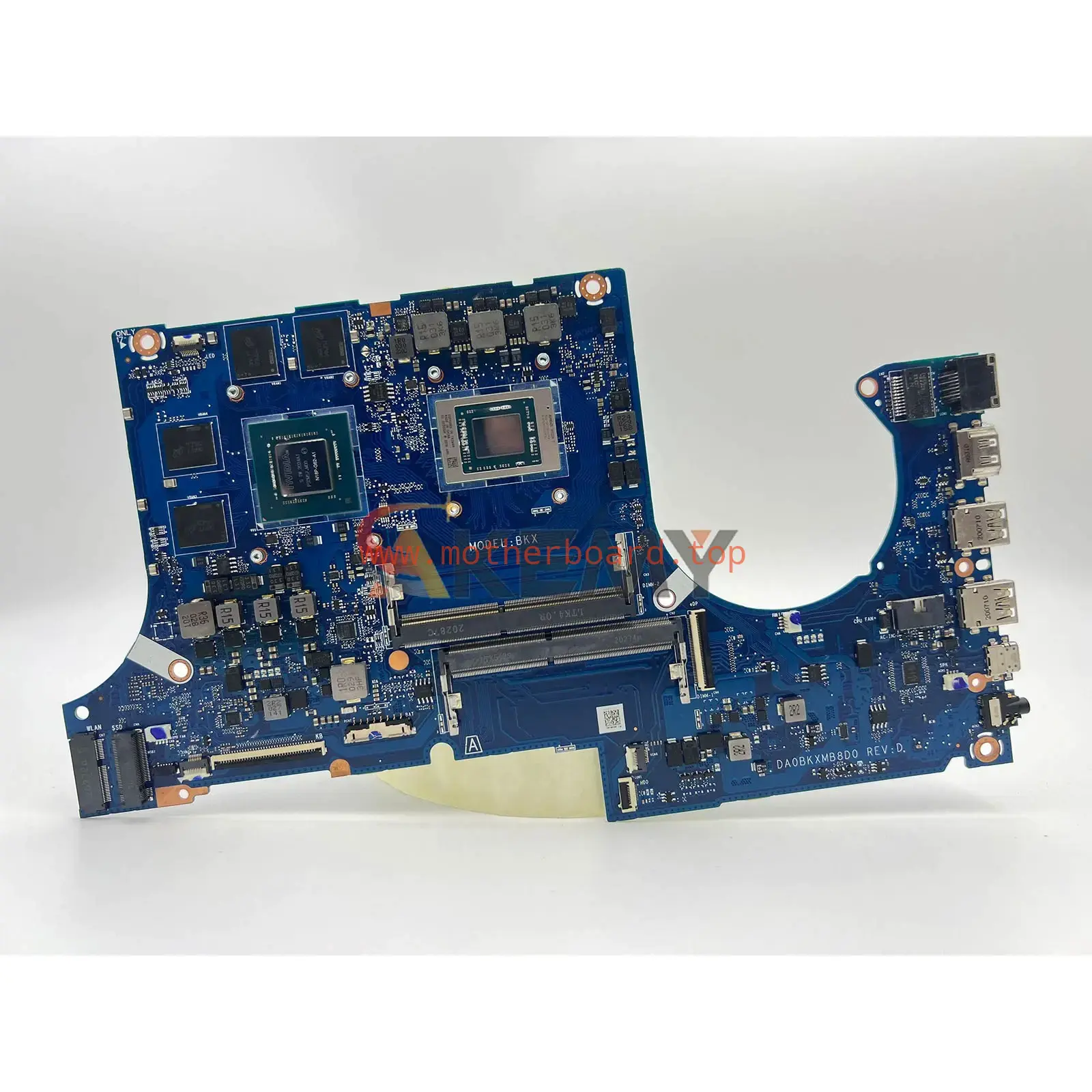 DA0BKXMB8D0 Laptop Motherboard For ASUS FX506iH FX506IC FX506II Mainboard W/CPU 3