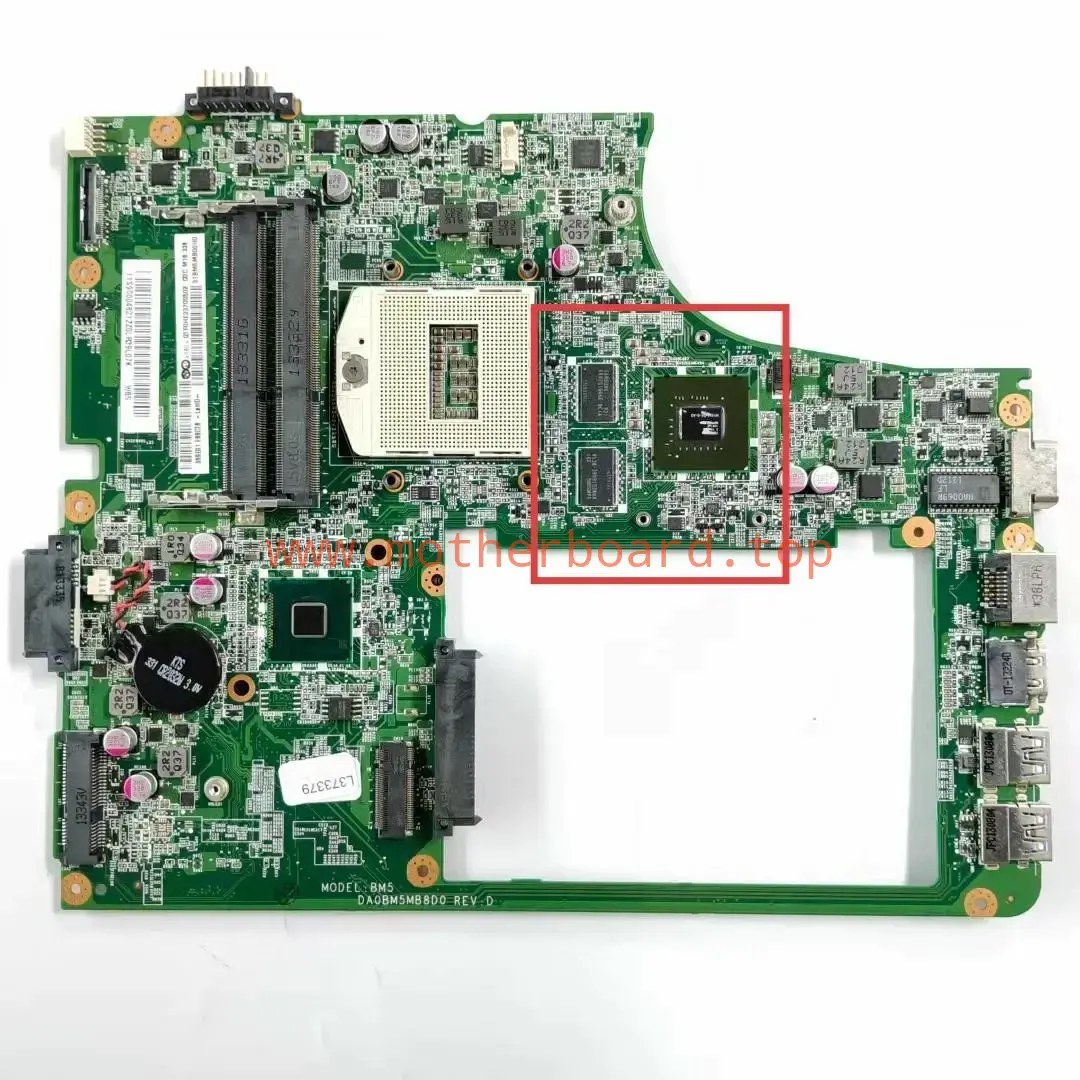 Lenovo M5400 B5400 Laptop BM6 MB W8S DIS HM86 GE 1G WO/SBA DA0BM5MB8D0 90004621