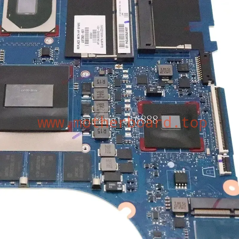 DA0G3FMBCD0 TPN-Q237 For HP 15-EP 15T-EP Motherboard I5-10300H+GTX 1660TI 6GB 2