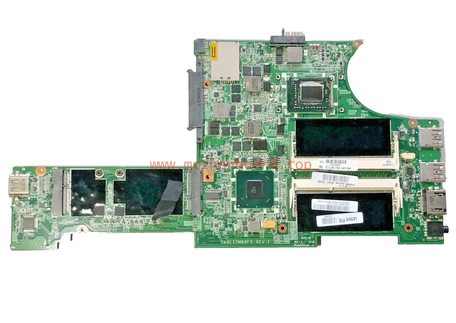 FAULTY GENUINE Lenovo X131E E130 E135 Motherboard DA0LI2MB8F0 04Y1788 DDR3
