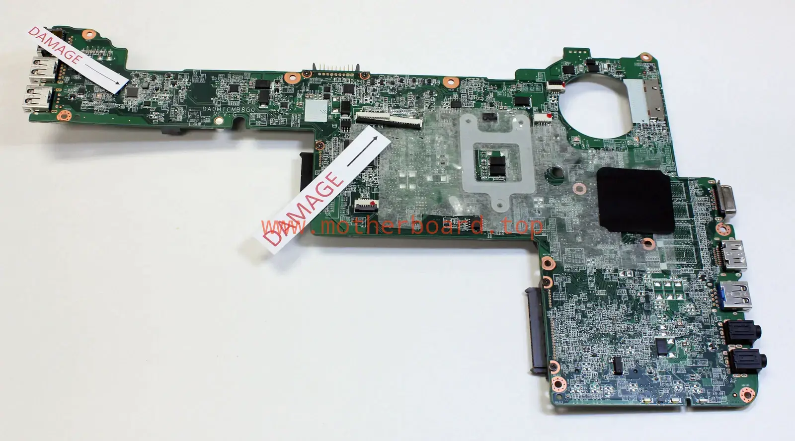 BROKEN Toshiba Satellite Pro C40-A Motherboard DA0MTCMB8G0 A000239460 Main Board 3