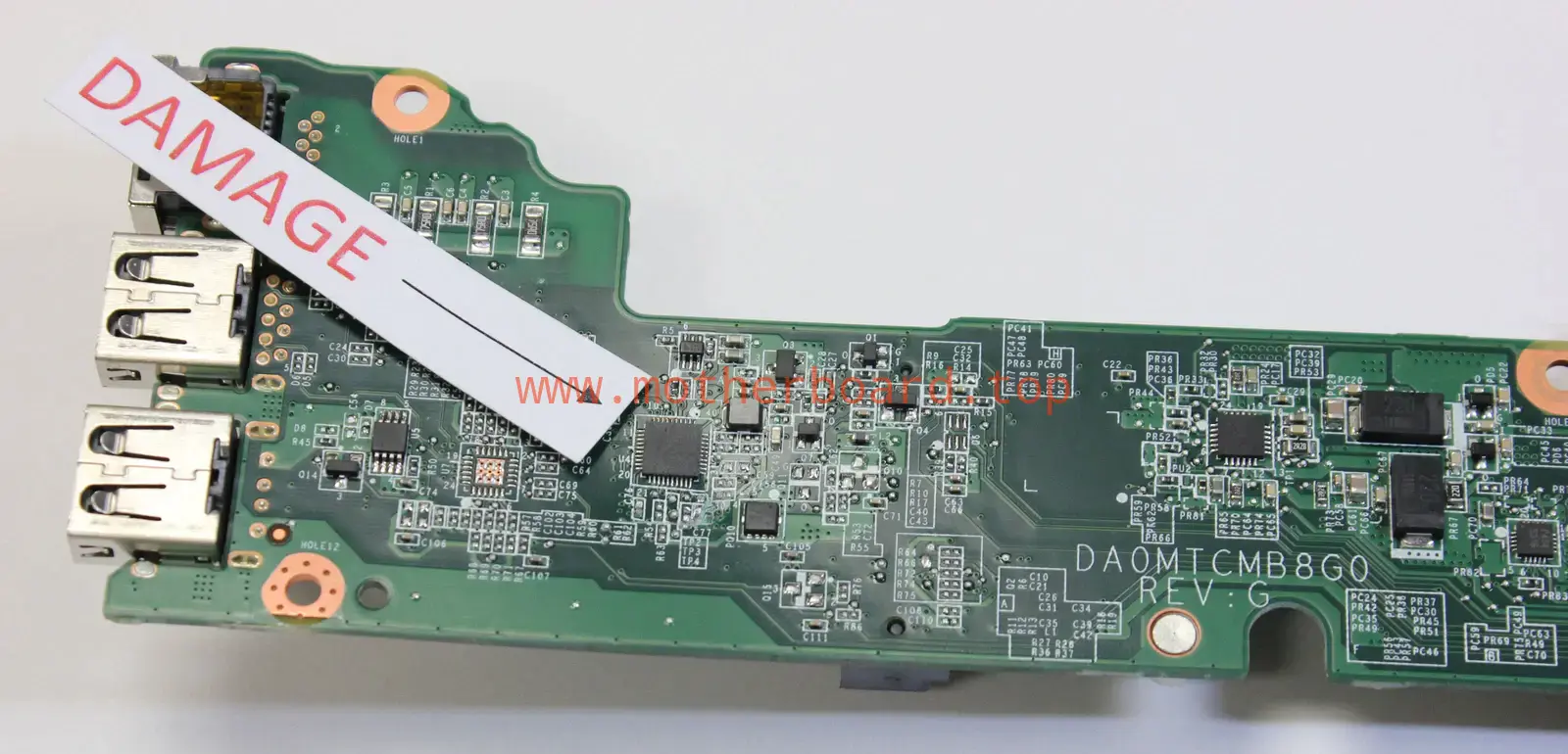 BROKEN Toshiba Satellite Pro C40-A Motherboard DA0MTCMB8G0 A000239460 Main Board 4