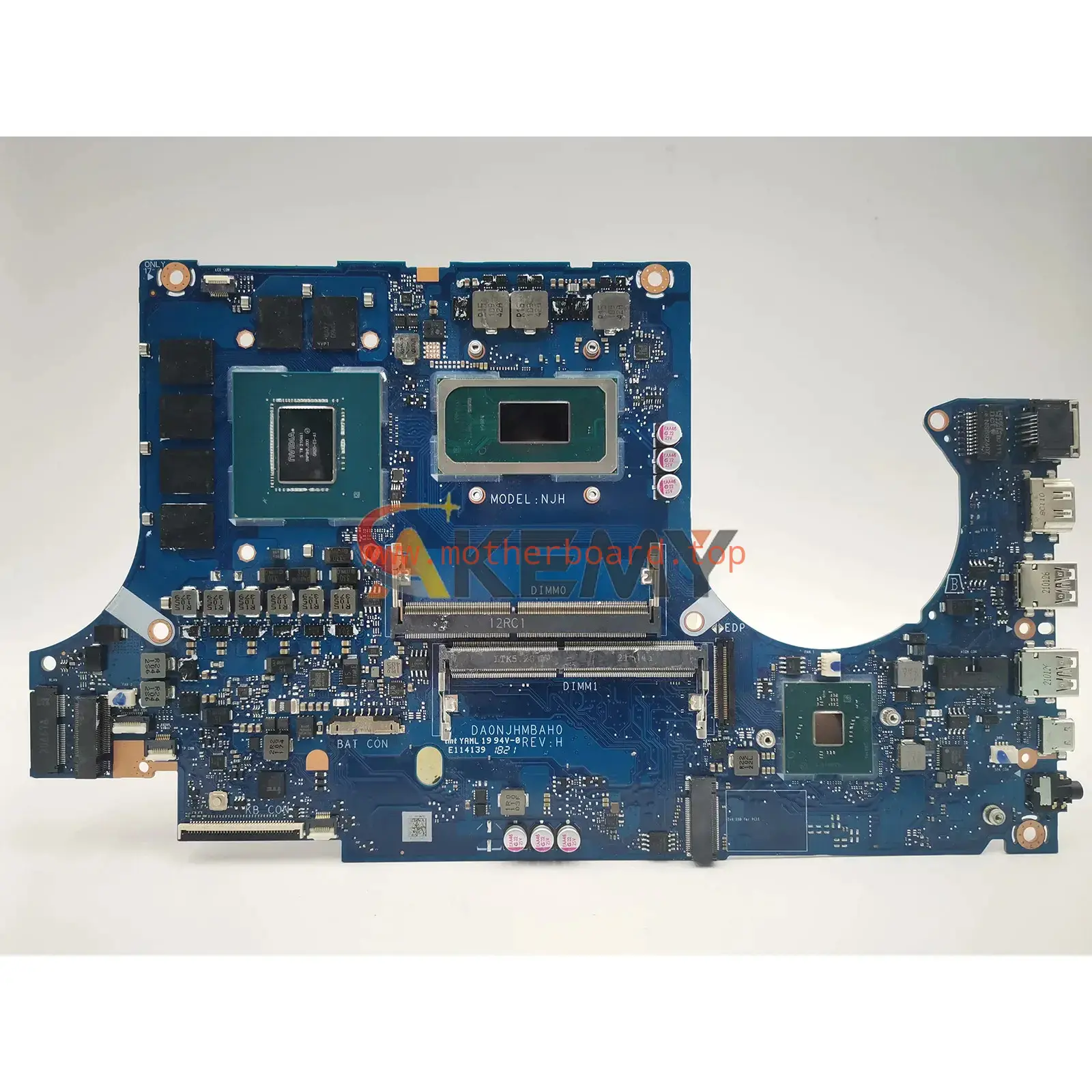 For ASUS TUF Gaming FX506H FX506HR FX506HM DA0NJHMBAH0 Laptop Motherboard