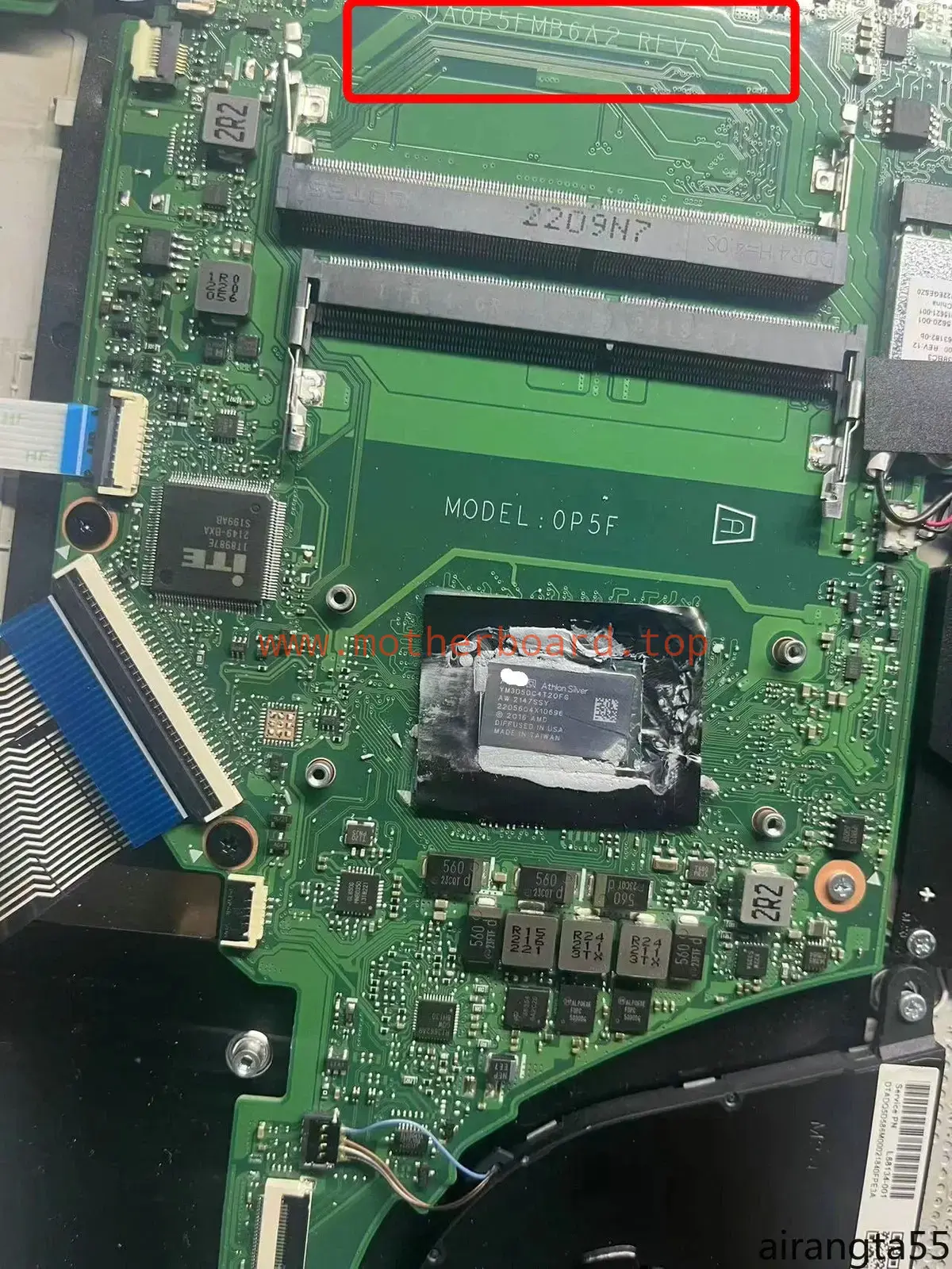 DA0P5FMB6A2 For HP 15-EF 15S-EQ MAINBOARD WITH CPU YM3050 DDR4 FAST SHIP