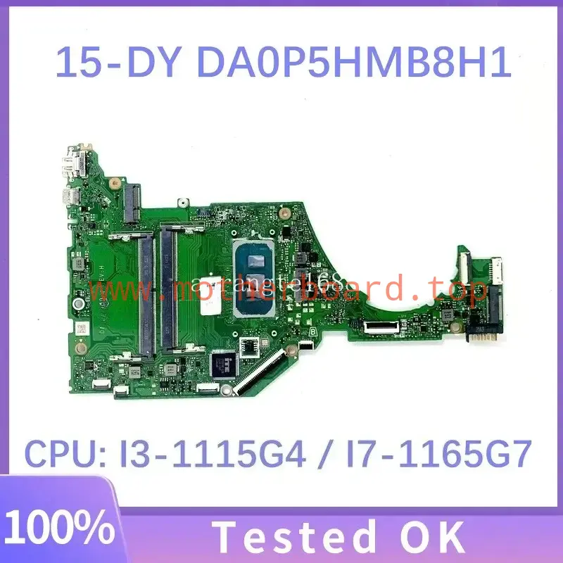 DA0P5HMB8H1 For HP Pavilion 15-DY 15S-FQ 15S-FR Motherboard With I3 I7 CPU