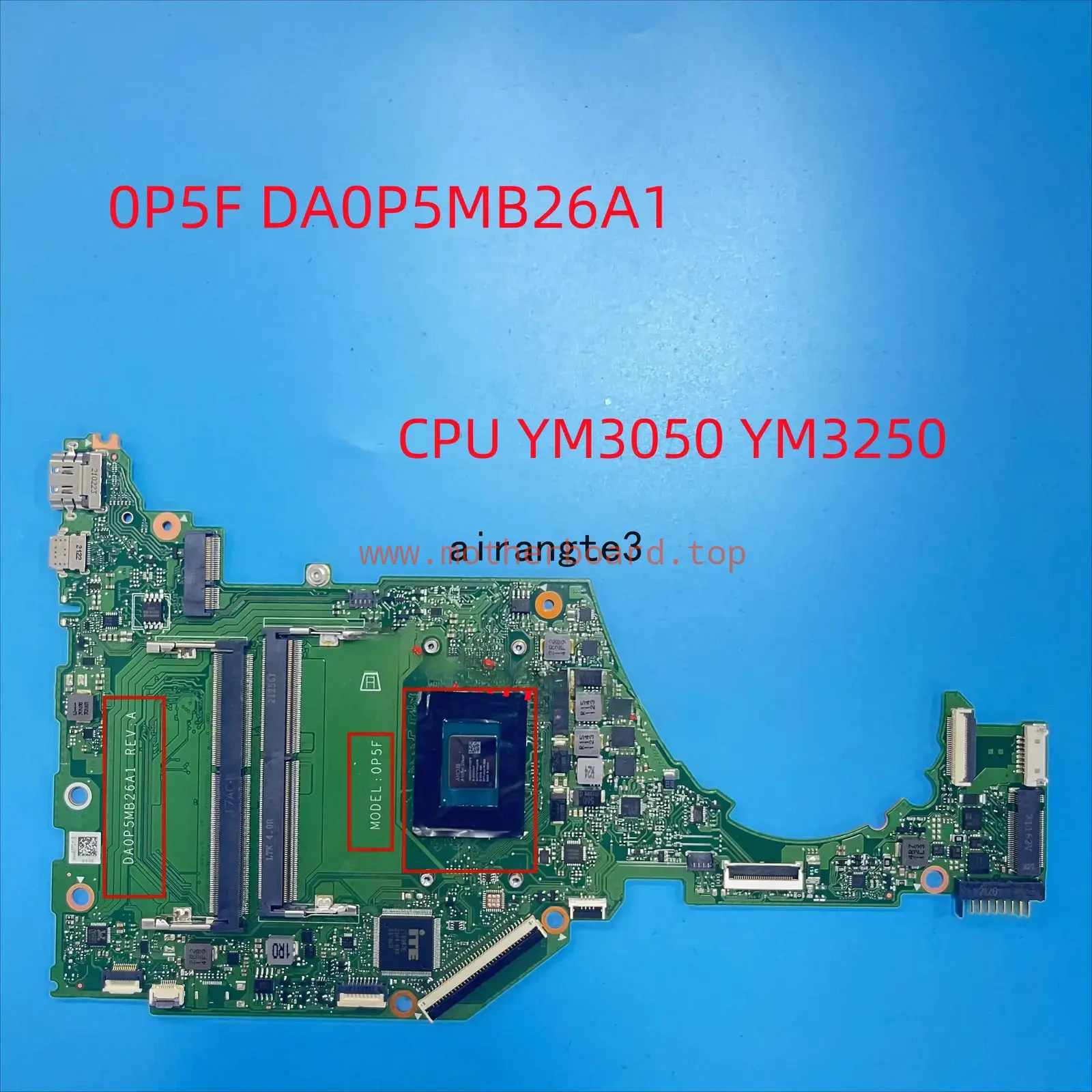 0P5F DA0P5MB26A1 For HP 15-EF 15S-EQ motherboard with CPU YM3050 YM3250 DDR4