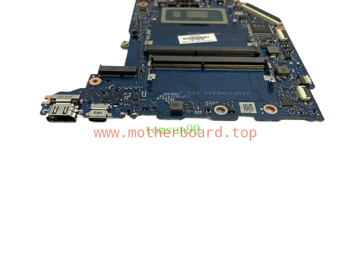 For HP 15-DY 15-EF 15S-FQ Motherboard DA0P5UMB8A0 N81866-601 W/ i3 i7 12th CPU 4