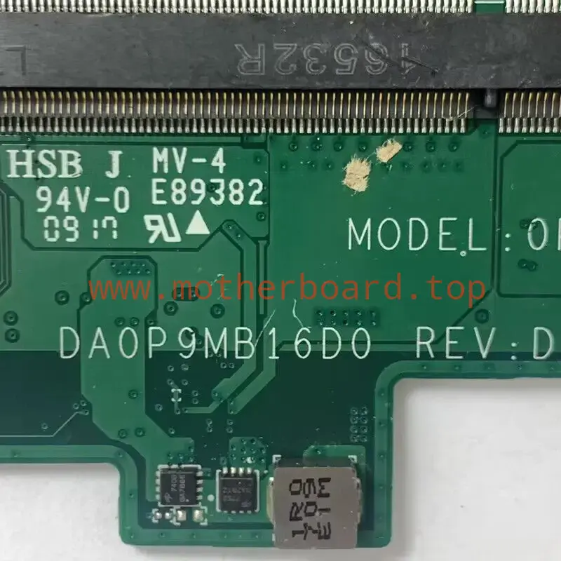 DA0P9MB16D0 For HP 14-AX 14T-AX 14-BE N3060 CPU Laptop Motherboard Tested Good 4