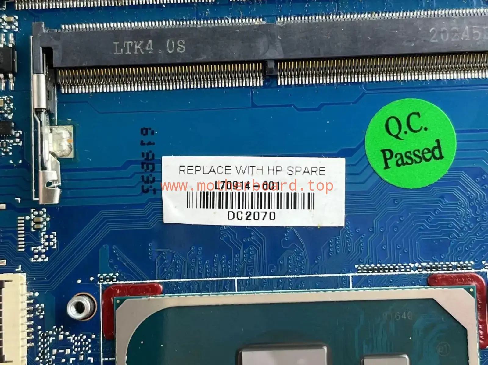 L70914-601 I3-1005G1 For HP 14-DQ Laptop Motherboard DA0PADMB8F0 DA0PADMB8G0 3