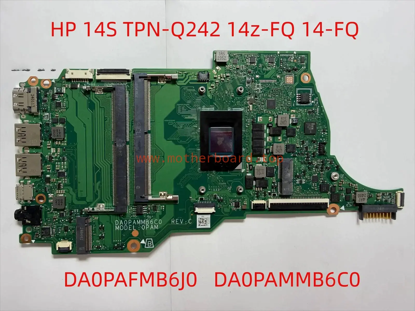 DA0PAFMB6J0 DA0PAMMB6C0 For HP 14S TPN-Q242 14z-FQ 14-FQ motherboard with R5 R7 2