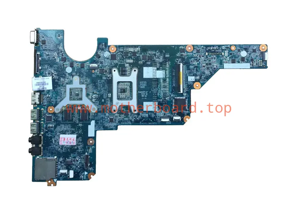 For HP G4-1000 G6 R12 R13 Motherboard DA0R12MB6E0 636372-001 2