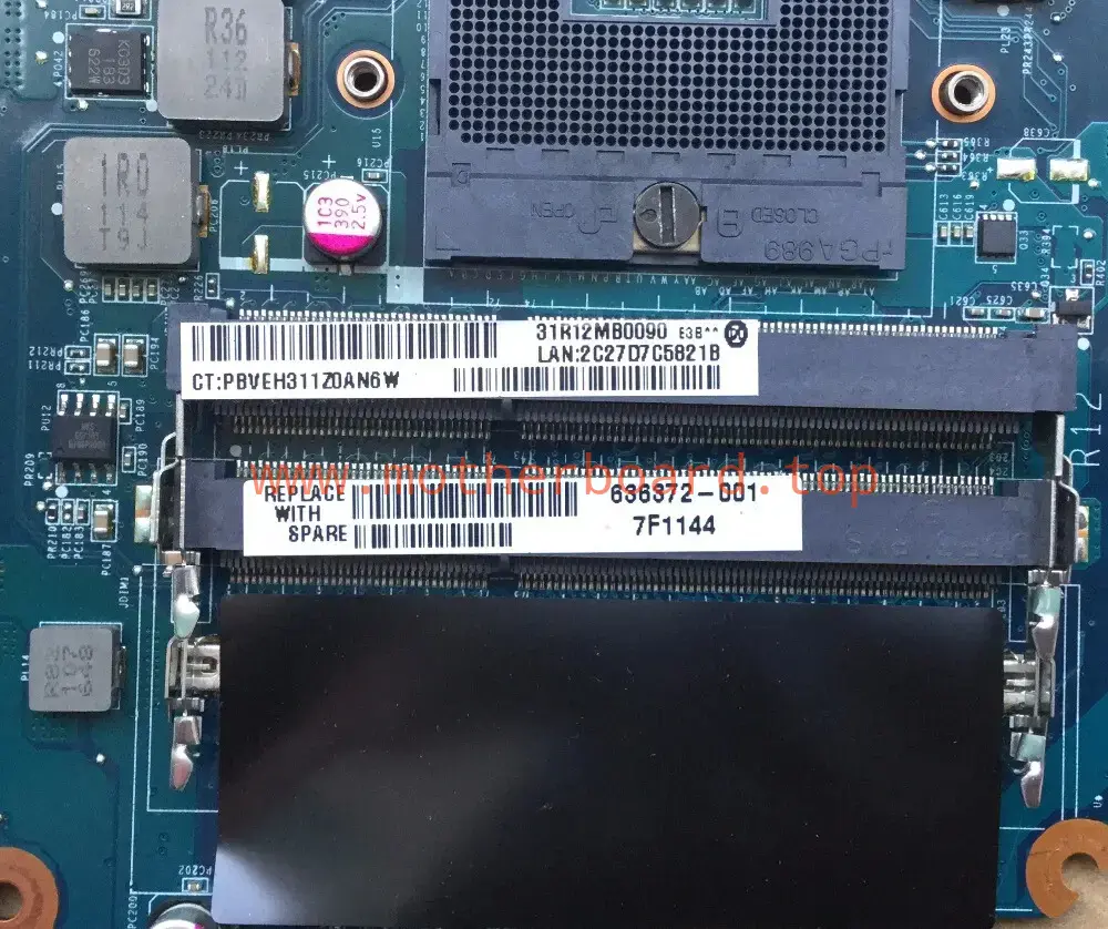 For HP G4-1000 G6 R12 R13 Motherboard DA0R12MB6E0 636372-001 3
