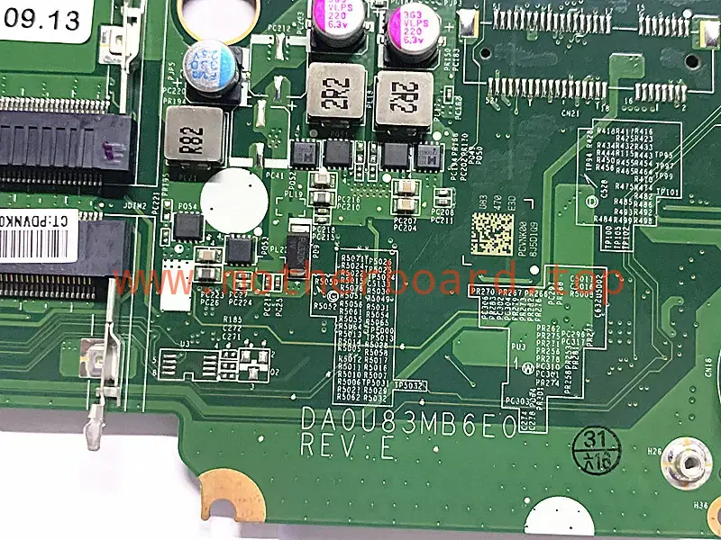 For HP 15-N 15T-N200 i3-4005U Motherboard DA0U83MB6E0 732089-501/ 001/ 601 3