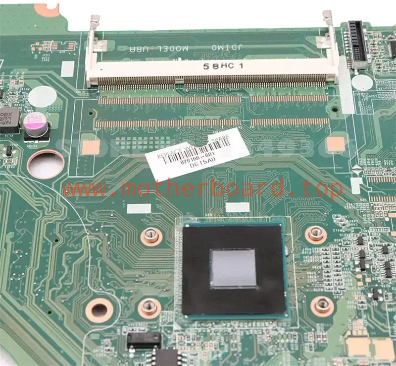 DA0U8AMB6A0 828166-001 for 15-F series universal N3540 Laptop Motherboard, 4
