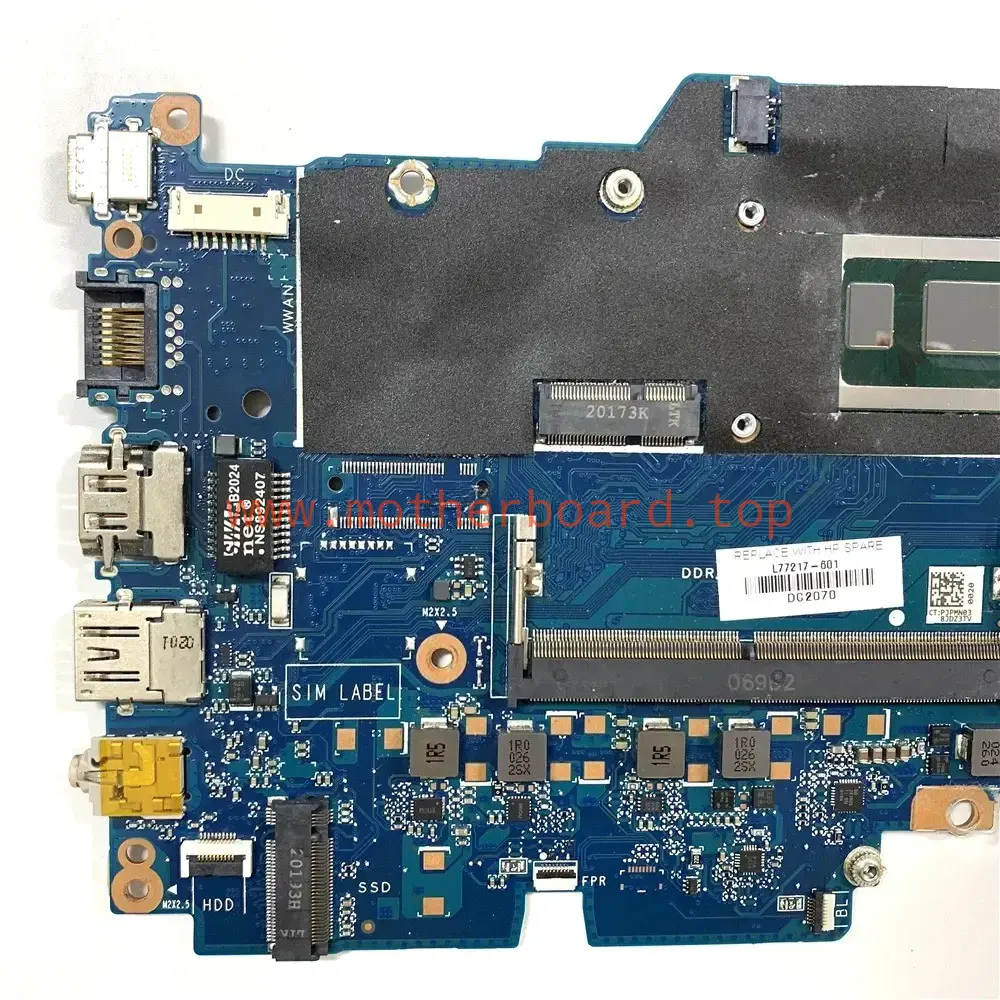 For HP K12 PB 430 G7 I3-I5-10210U Motherboard L77217-601 L77217-001 DA0X8LMB8D0 4