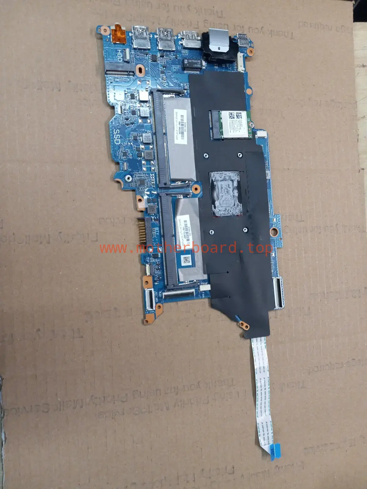 DA0X9KMB8E0 For HP ProBook 455 G6 Laptop Motherboard With R5-2500U CPU