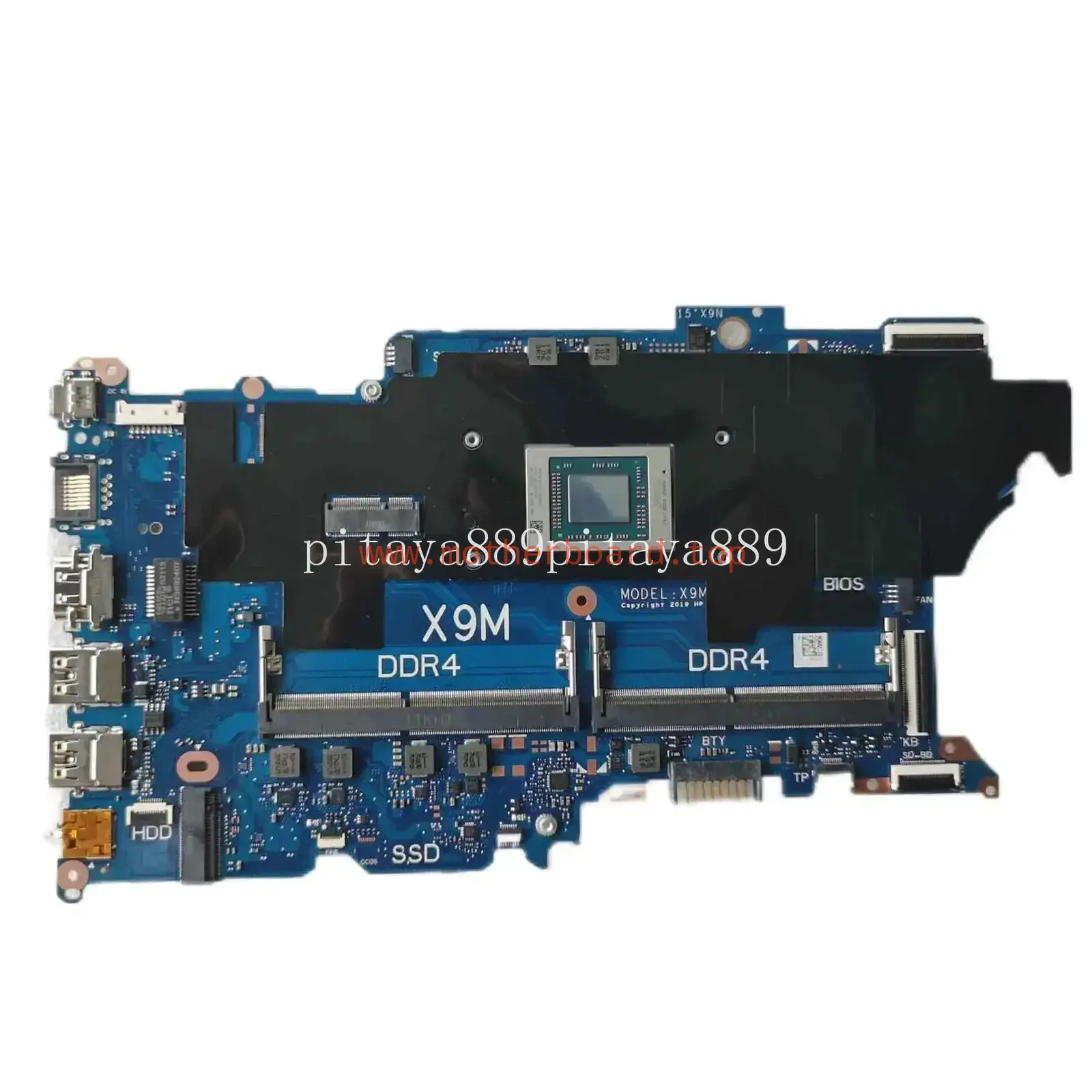 DA0X9MMB8F0 for HP Probook 445 G7 455 G7 Motherboard CPU R3 R5 R7 DDR4 Tested OK