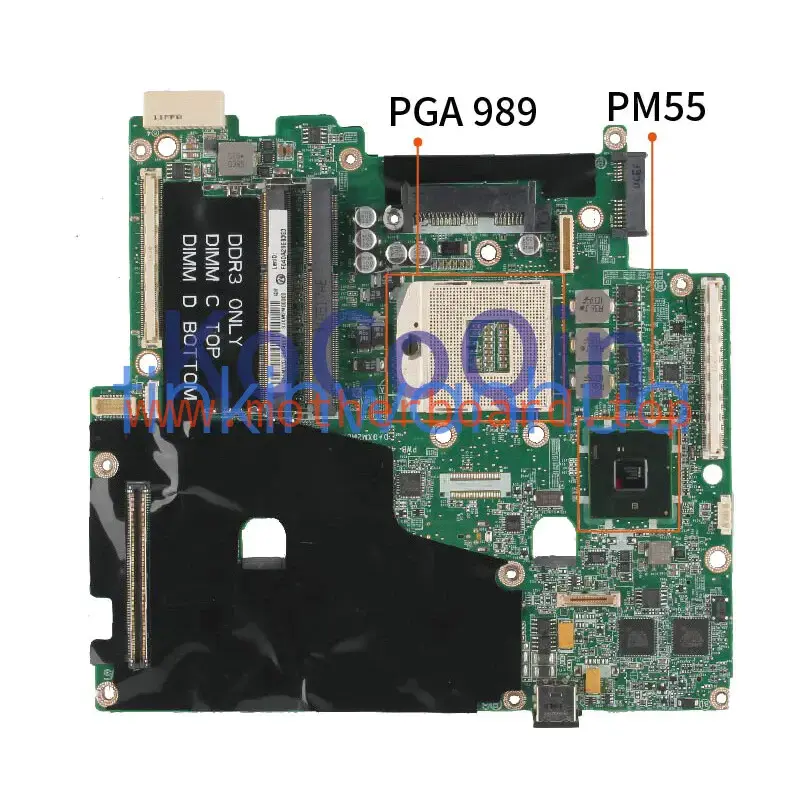 FOR DELL Precision M6500 0VN3TR 0VN3TR DA0XM2MBAG1 Motherboard PM55 DDR3