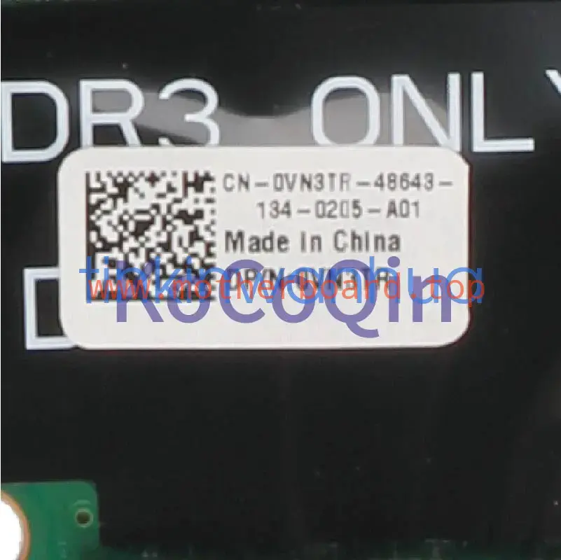 FOR DELL Precision M6500 0VN3TR 0VN3TR DA0XM2MBAG1 Motherboard PM55 DDR3 2