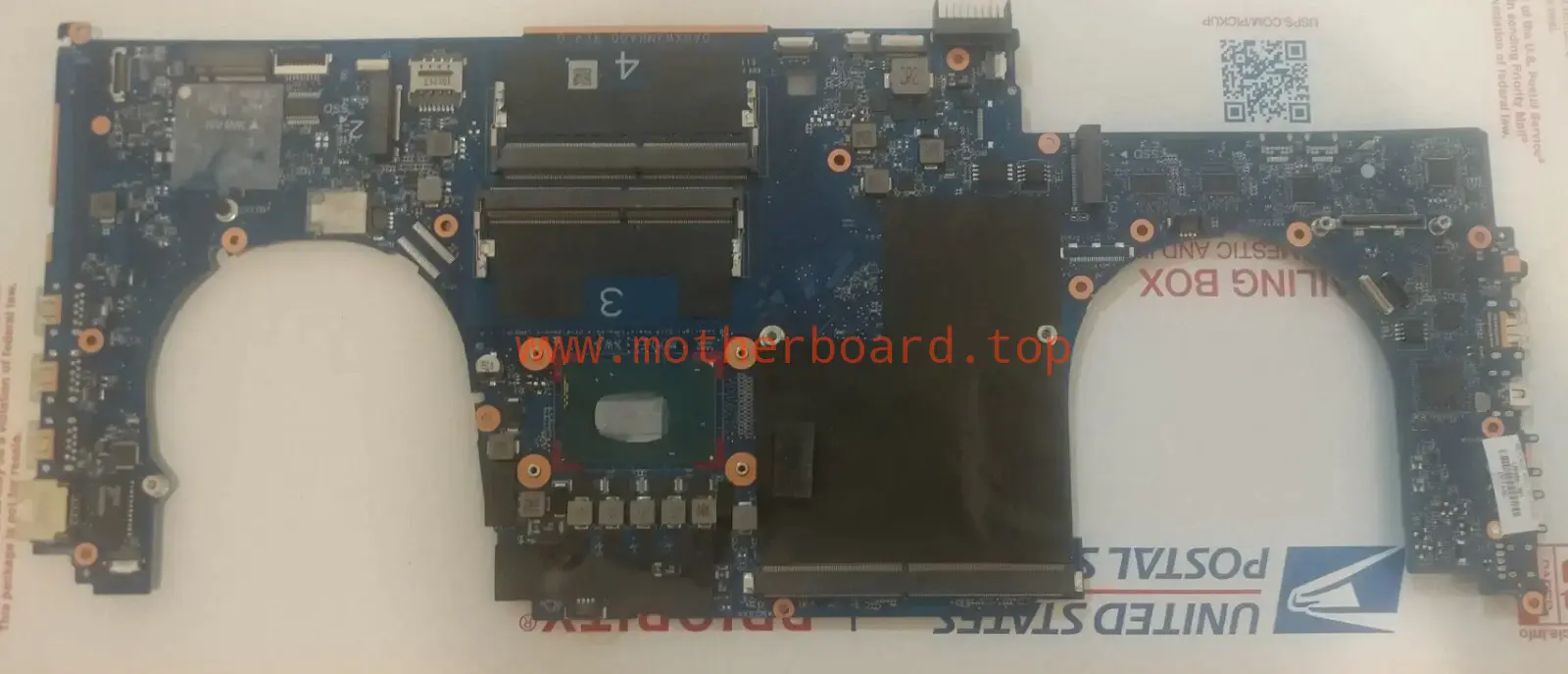 DA0XW3MBAG0 For HP ZBOOK 17 G5 Laptop Motherboard CPU: I5-8400H