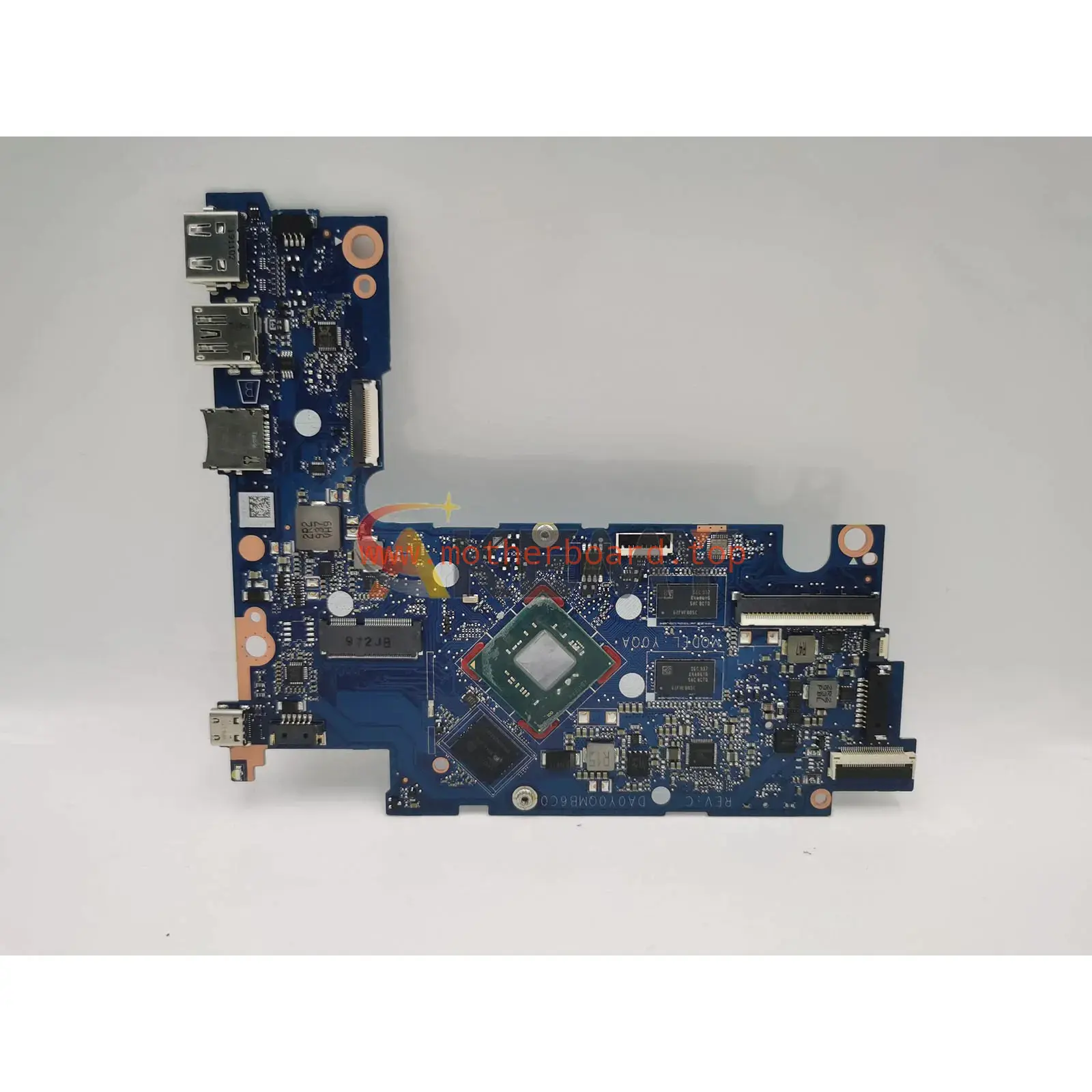 Laptop Motherboard For HP Stream 11-AK DA0Y0QMB6C0 With N4000 L44435-601 L45828 3